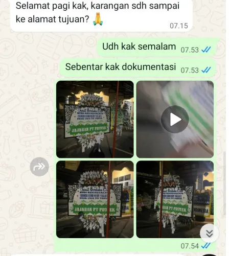 Pengiriman Papan Bunga Selamat Pucangagung Bayan